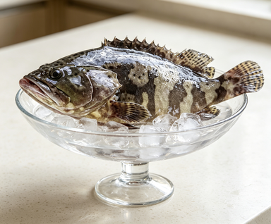 Wild Grouper (Whole Fish)